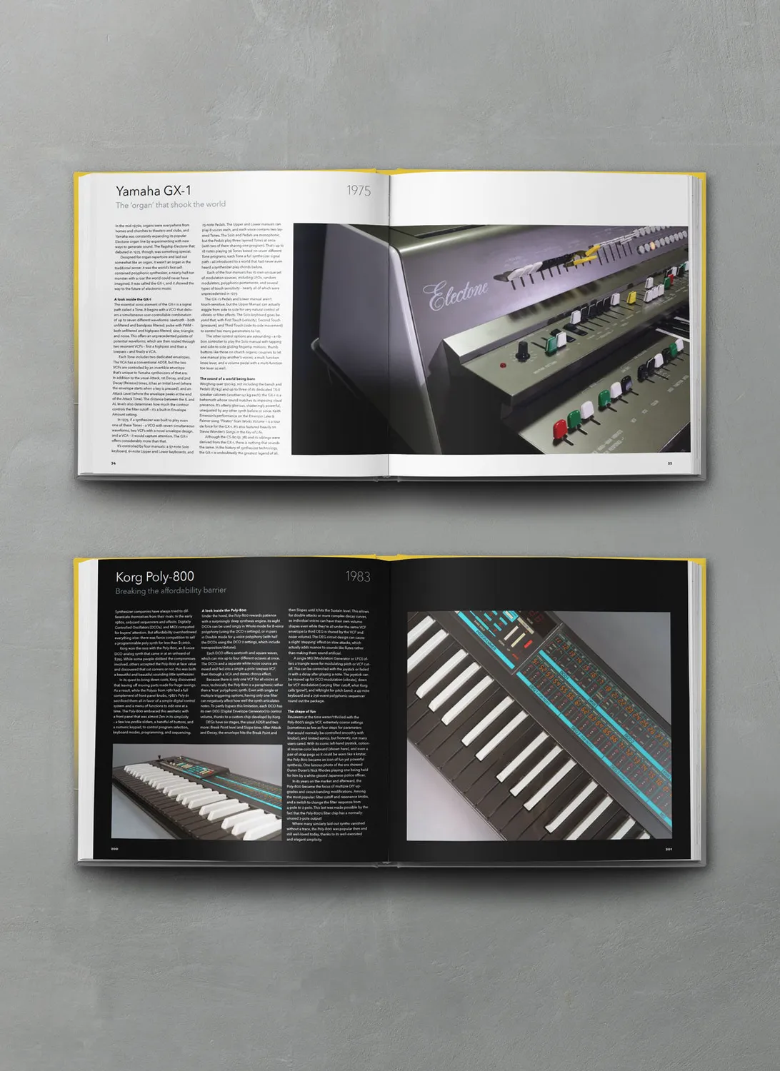 Bjooks Synth Gems 1 Bildband gebunden Vintage-Synthesizer