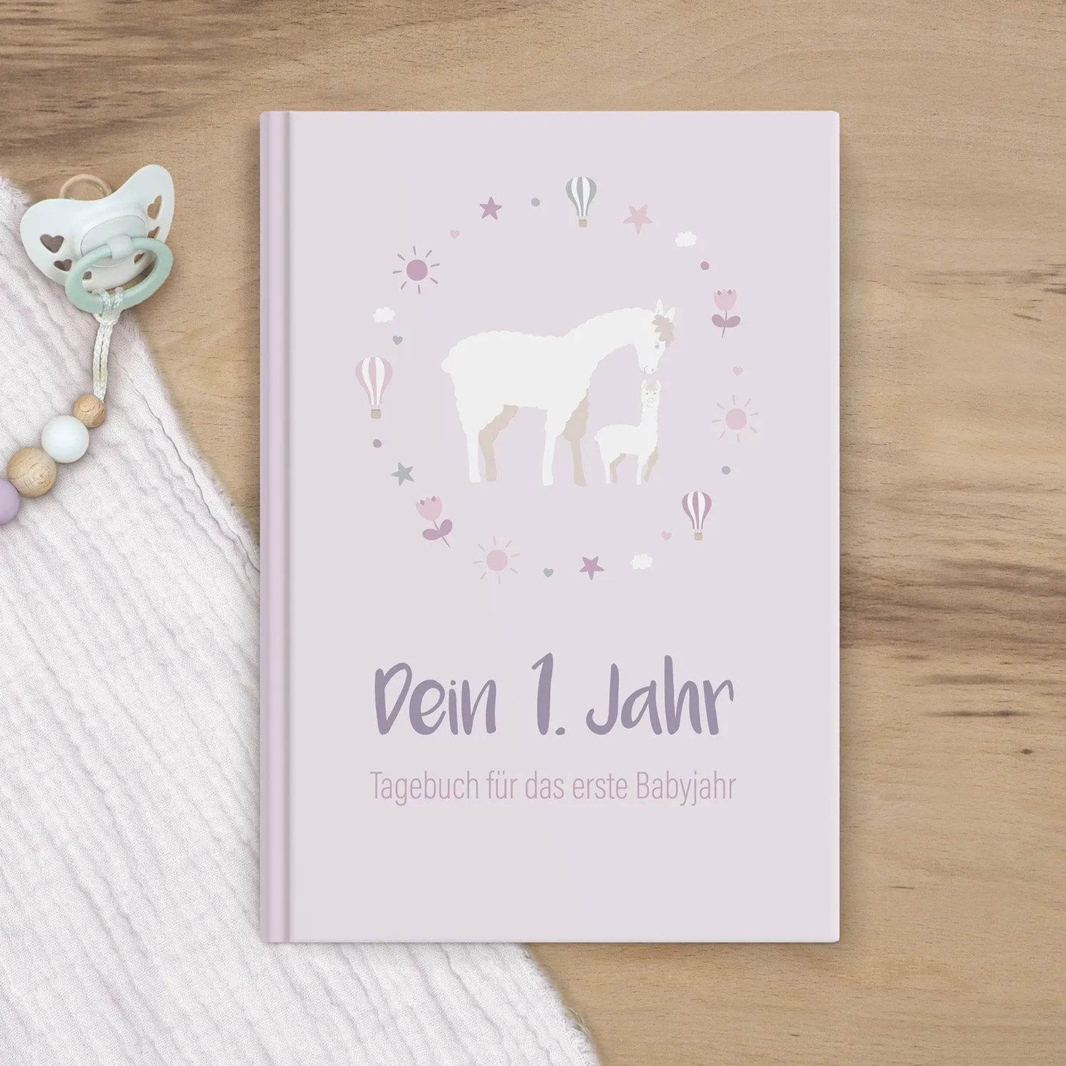 MINTKIND Babys erstes Jahr Baby-Tagebuch Fuchs 160 Seiten