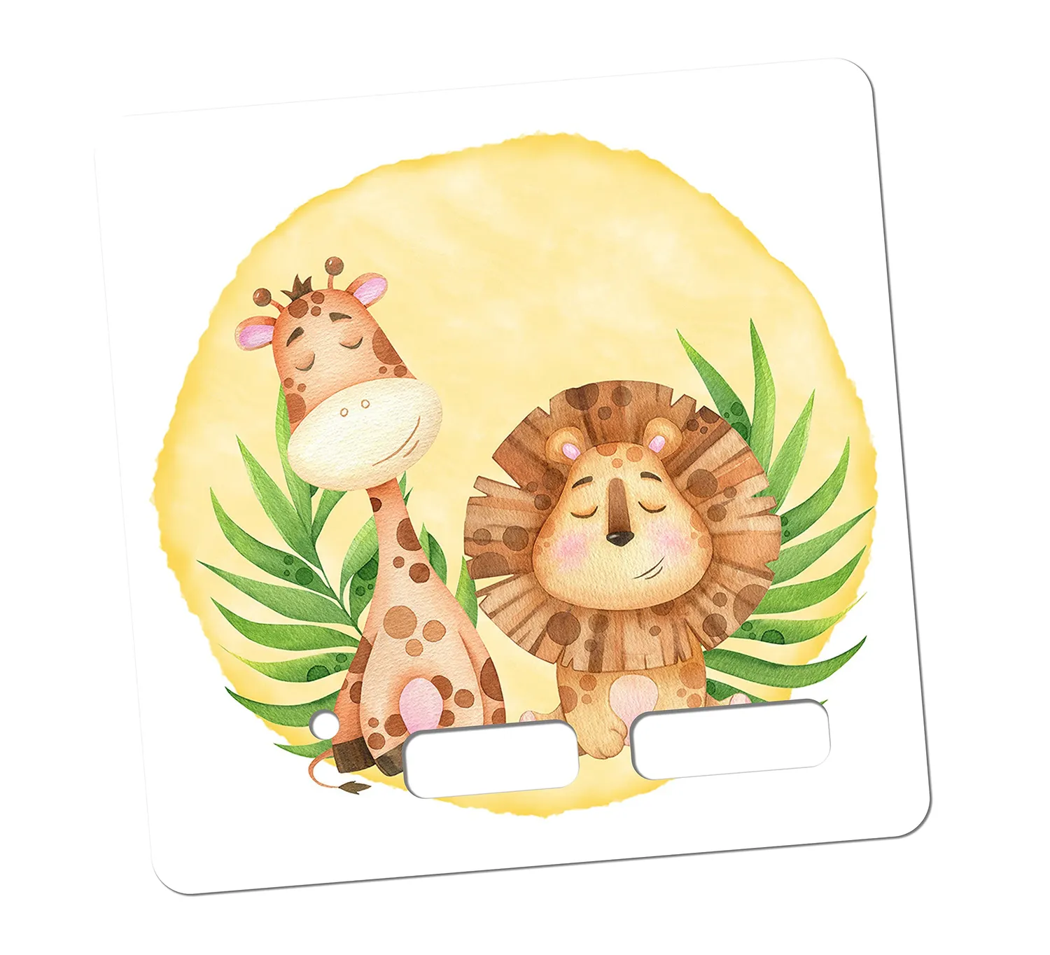 MeinBaby123 Giraffe & Löwe Toniebox Schutzfolie PVC
