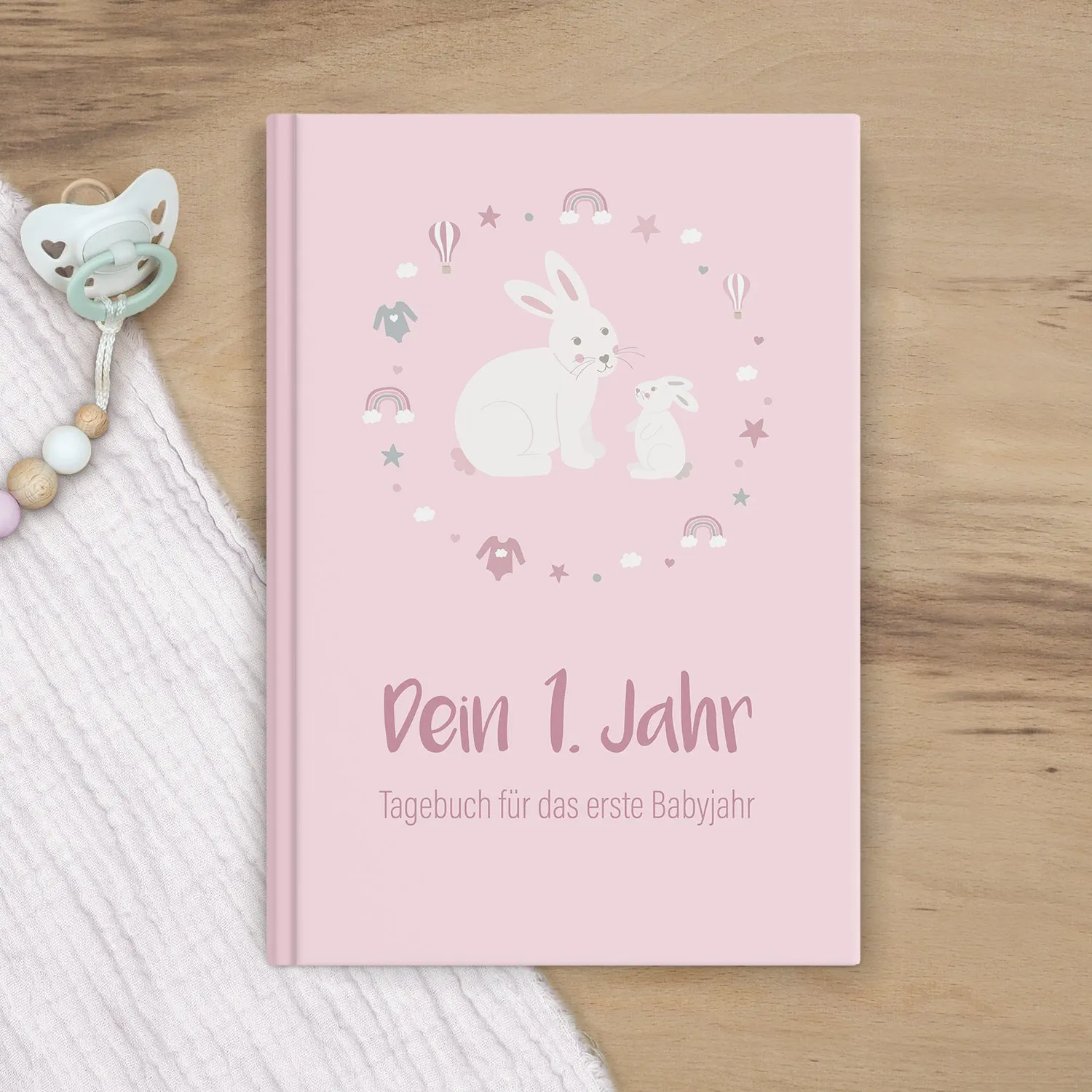 MINTKIND Babys erstes Jahr Baby-Tagebuch Fuchs 160 Seiten