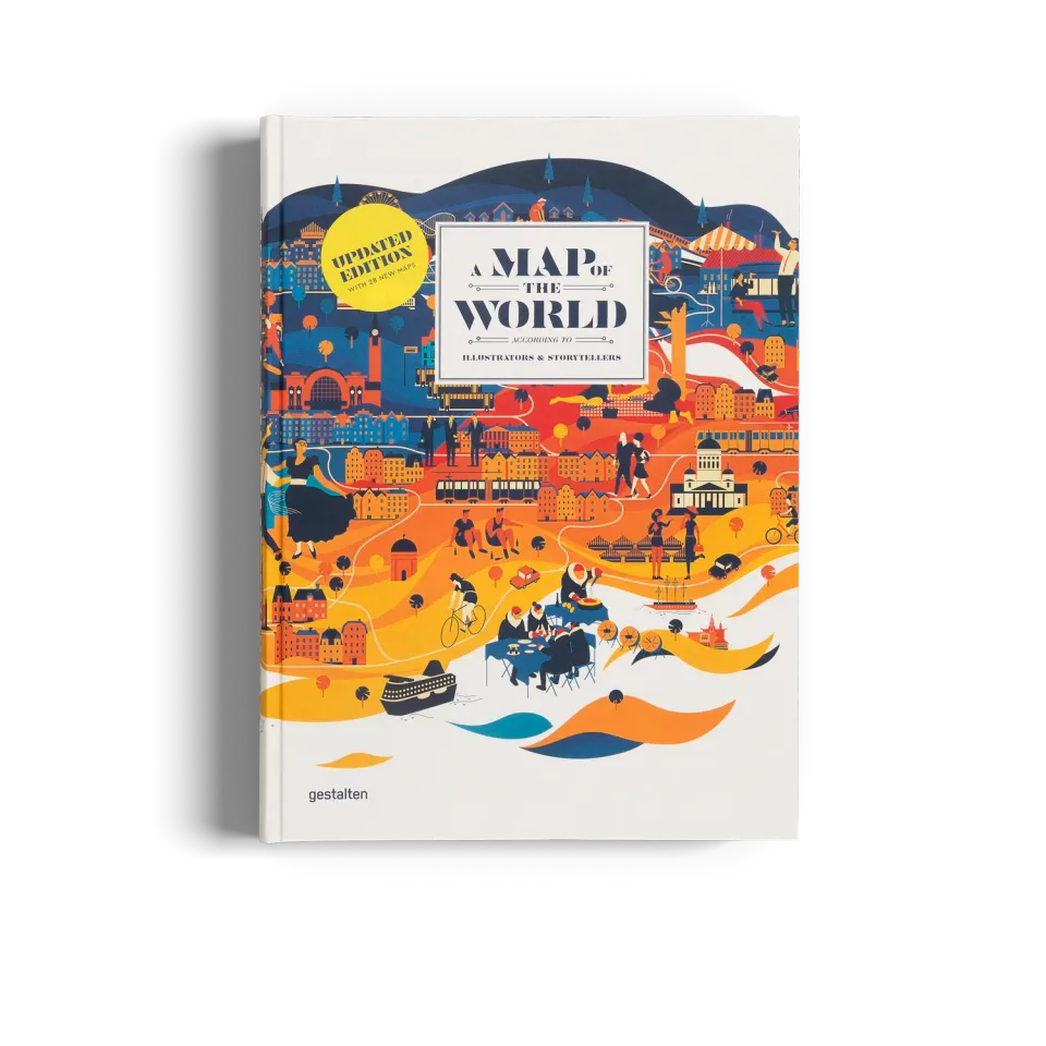 Gestalten A Map of the World Bildband Karten Illustration